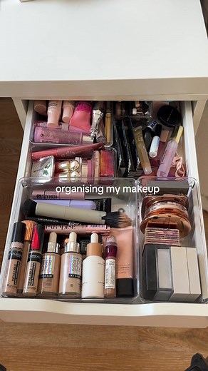 Organize and Declutter Your Makeup Collection - Makeup Drawer Organization