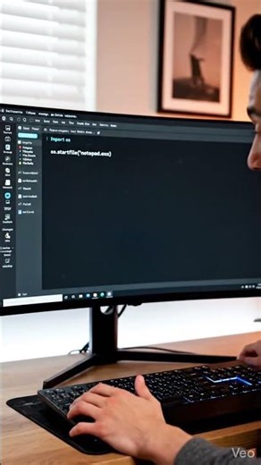 Python opens apps automatically #coding #100daysofcode #codechallenge