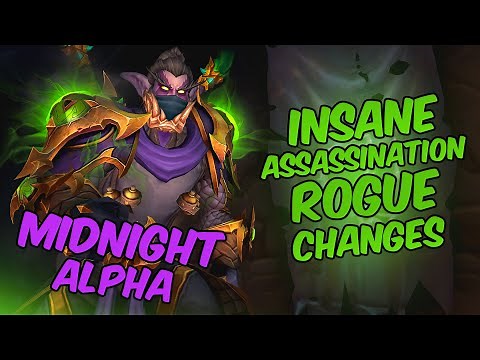 Assassination Rogue Midnight Changes Combat Rework WoW Alpha