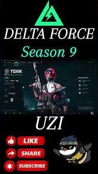 UZI SEASON 9 META! THE FASTEST MOVEMENT BUILD (DELTA FORCE)