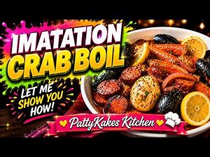 Imitation Crab Boil | Quick & Flavorful Seafood Bowl