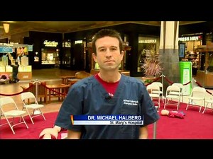 Hundreds learn hands-only CPR with #HandsonHearts