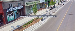 Explore downtown Barrie’s new streetscape and support local businesses at Open Air Dunlop: https://downtownbarrie.ca/openairdunlop Project info: bit.ly/DigDowntownBarrie Downtown Barrie Business Association (BIA) #Barrie #BarrieRoads #OpenAirDunlop | The City of Barrie