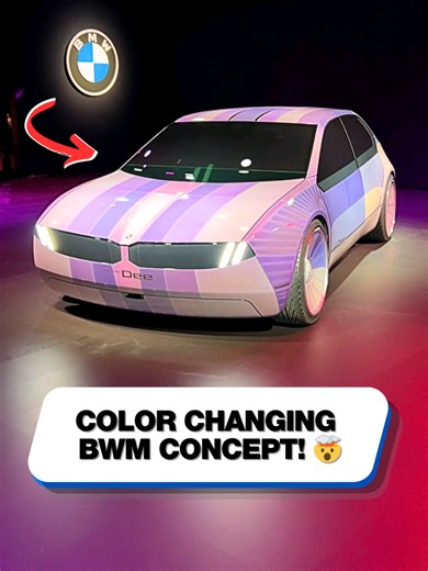 BMW Color-Changing Car: Future Tech