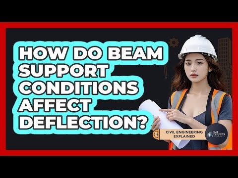 How Do Beam Support Conditions Affect Deflection?