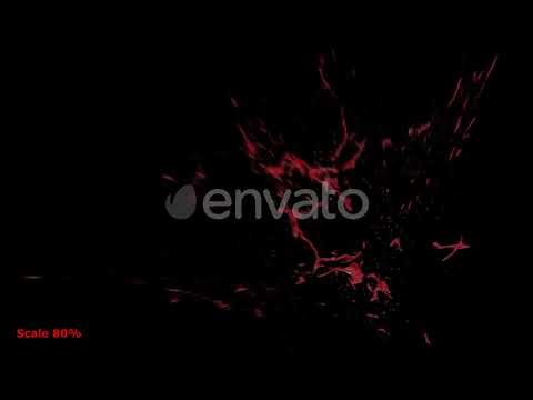 Blood Splash Fast Stock Footage