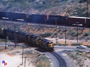 29K views · 6.1K reactions | What railfan wouldn't enjoy the spectacle of three trains in sight at once on Cajon Pass? And what railroader wouldn't enjoy fresh baked cookies being delivered to their train? From the Pentrex show "Cajon Highlights, 1976" https://rfd.video/Cajon1976 | Railfan Depot | Facebook