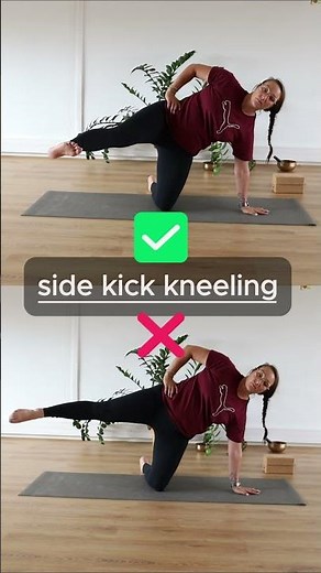 ❌side kick kneeling ✅