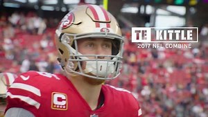 George Kittle's NFL Combine grade was 5.47 which equals "NFL backup or special teams potential" 2 years later, he is setting NFL records 😎 📺: NFL Network 🗓: March 1-4 | San Francisco 49ers