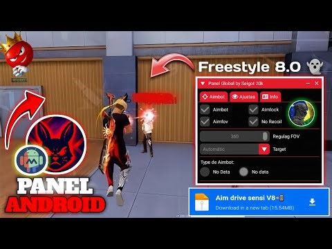 100% Working 🔥 !! ANDROID DARK AURA PANEL 🇧🇷 NEW VERSION 5.0 | FREE DOWNLOAD FILE FREE FIRE (2026)