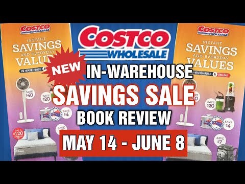 COSTCO NEW IN-WAREHOUSE SAVINGS SALE BOOK REVIEW for MAY/JUNE 2025! LOTS OF GREAT DEALS!🛒