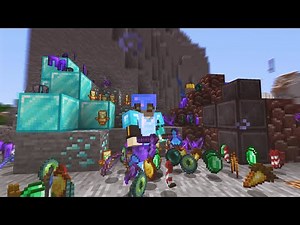 MINECRAFT But "MINING IS LIFE" MAKES YOU OVERPOWERED!!