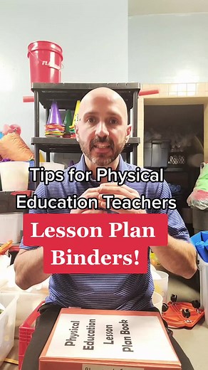 Organize Your PE Lessons with Lesson Plan Binders!