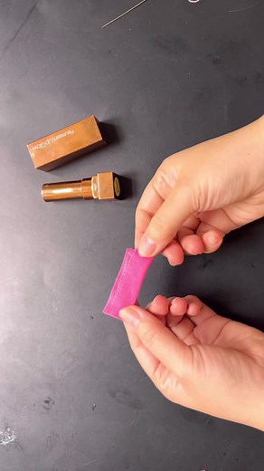 ✂👗First time : Unique sewing tips from lipstick