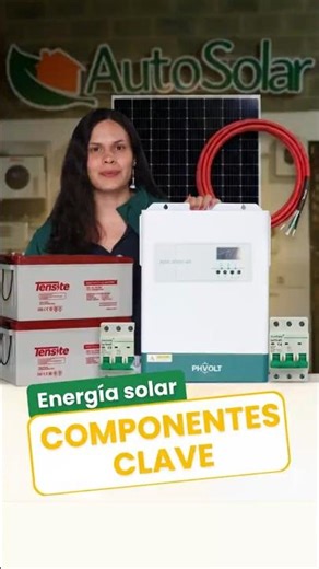 ¿Qué incluye un sistema fotovoltaico? Componentes clave ⚡☀️
