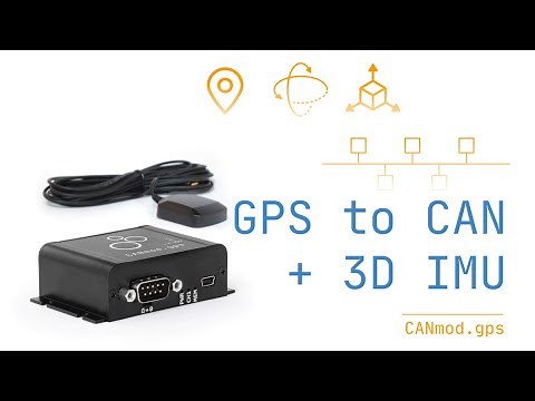 GPS-to-CAN-Bus with 3D Inertial Sensor | CANmod.gps