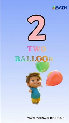 Counting 1 to 5 for Kids 🎉 | MathWorksheets.in