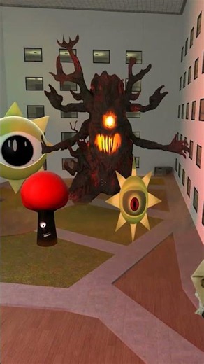 Strange New Versions Mr Sun and Mr Tree Phases Teams in Liminal Hotel - Gmod