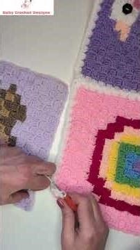 Continuous join for C2C Crochet Part 1