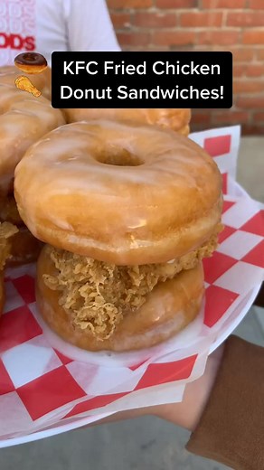 New KFC Fried Chicken Donut Sandwiches Debuting Next Week