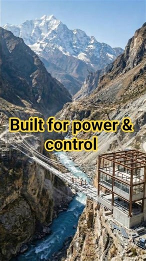 Himalayan Valley Suspension Bridge Command Outpost | American Engineering Power 🇺🇸