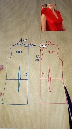 Stand collar pattern #ussewtips #sewing #sewingtutorial #sewingtips #shortvideo #collar