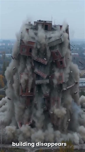 This Building Disappeared in 3 Seconds! 😳💥