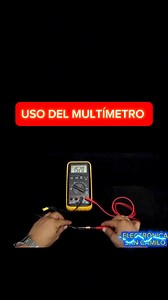 🤔 Uso del multímetro PARTE 1 🤔👍 #multimetro #multimetrodigital #electronic #electronica #electricidad #electronicabasica #electromecanica | Electrónica y Servicios San Camilo