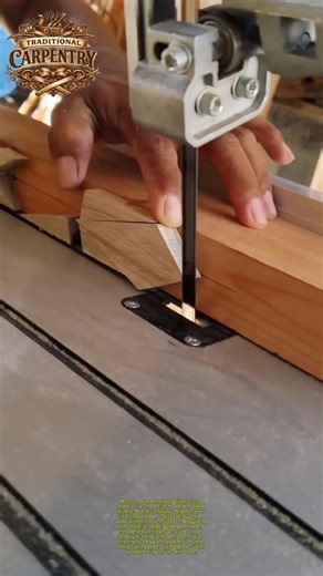 Precision Angle Cuts with Bandsaw | Perfect Wood Joinery Hack #DIY #Woodworking #Tools