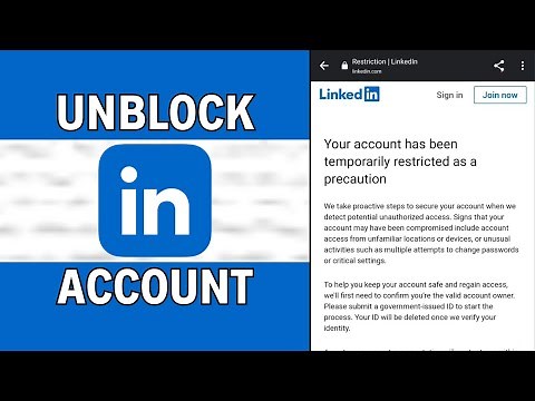 How to Unblock Restricted LinkedIn Account (LATEST GUIDE)