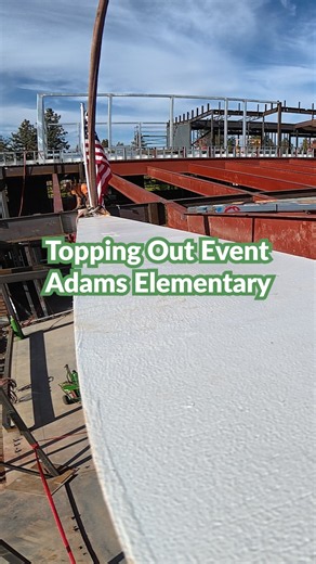 The Final Beam Lift @ Adams Elementary