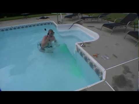 How to FIND and REPAIR pool LEAK - vinyl liner