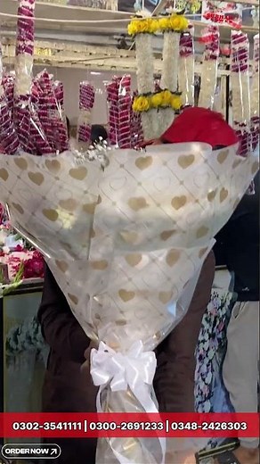 Special White Rose Bouquet | Elegant Floral Arrangement by Subhan Flowers Karachi