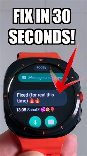 WhatsApp Notifications Not Working on Galaxy Watch? Fix ✅
