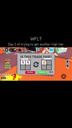 WFL? Day 1 of trying to get another high tier For the king bee I was a little over #fypシ #adoptmeroblox #adoptme #trades