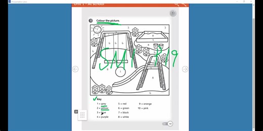 Super minds1练习册讲解