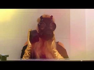 Gasmask♦ Rubber Breathing♦Golden Gloves [[ASMR]]