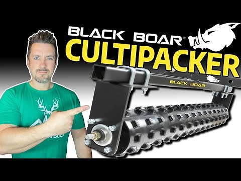 Black Boar Cultipacker Review & Demo: ATV / UTV Food Plot Equipment - Great Seed Beds & Soil Contact