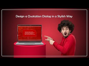 How to Design a Quotation Dialog Box in PowerPoint | Creative PowerPoint Tutorial