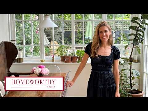 ENGLISH HOUSE TOUR | A Charming Vintage-Filled Home in London