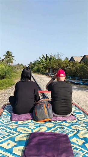 ​No Seats, No Walls: Riding the Bamboo Train in Cambodia