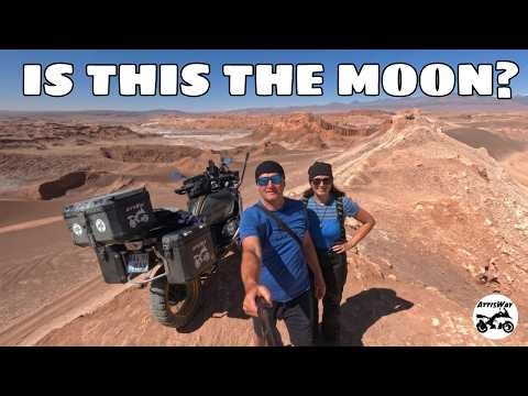 Atacama Desert - Valle de la Luna | Epic Motorcycle Adventure Through a Lunar Landscape