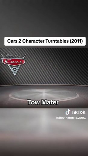 Cars 2 Character Turntables: Nostalgic Moments