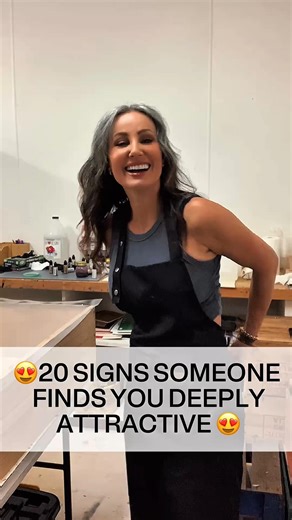 Liz Rose on Instagram: "😍 20 SIGNS SOMEONE FINDS YOU DEEPLY ATTRACTIVE 😍 1. The double-take If they look away then snap their eyes back to you, that’s instinct, not coincidence. 2. The micro-smile That tiny, involuntary smile when you enter the room? Their nervous system just lit up. 3. The lip press A subtle lip bite or press is the body’s way of managing a spike in desire. 4. Brows lift Raised eyebrows happen in a flash, it’s admiration leaking out before they can control it. 5
