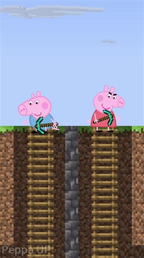 Kind George Gets Rewarded — Greedy Peppa Falls Into Lava