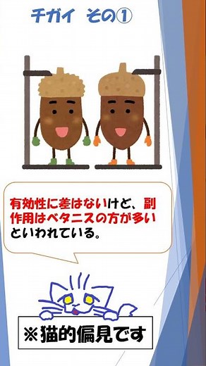 【1分解説】【オシッコ出すぎぃ！】#ベタニス と #ベオーバ のちがい 【やくらく！泌尿器薬１】