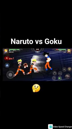 Stickman Clash: Goku vs Naruto – Epic Ending! #animation #dragonball