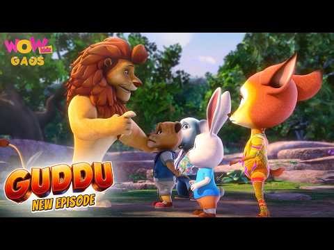 Heeru in Danger | Guddu - The Circus King 🦁🎪 | Funny Animal Adventures | Animated Series
