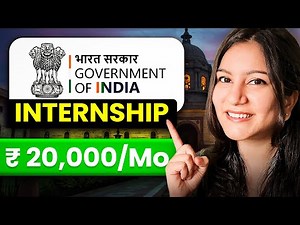 Earn 20k/month as a Student 🇮🇳 Government of India Internship 2024