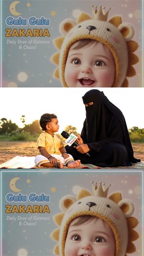 காலையில் நீளம்… மதியத்தில் குட்டை! 🤔👶 | baby Riddle Interview | Gulu Gulu Zakaria